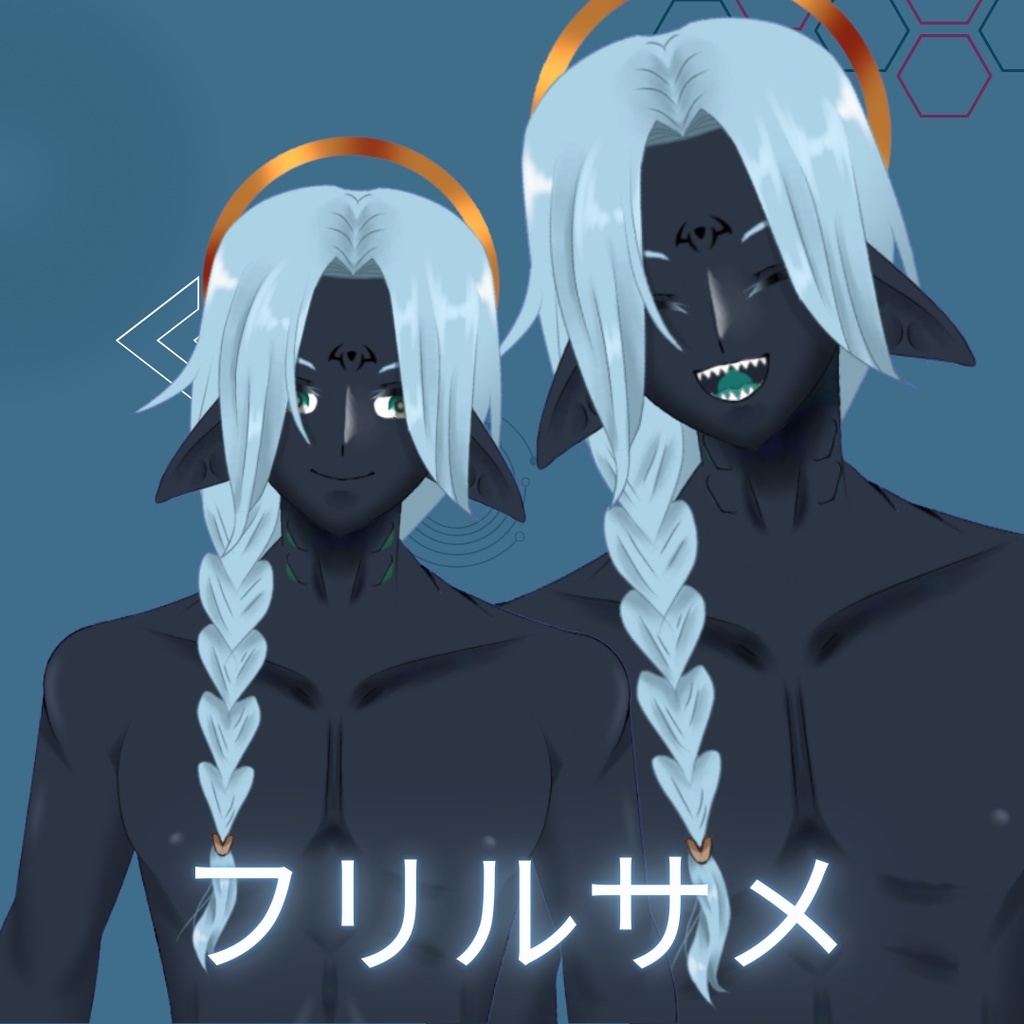 【Live2D model】Frilled shark 