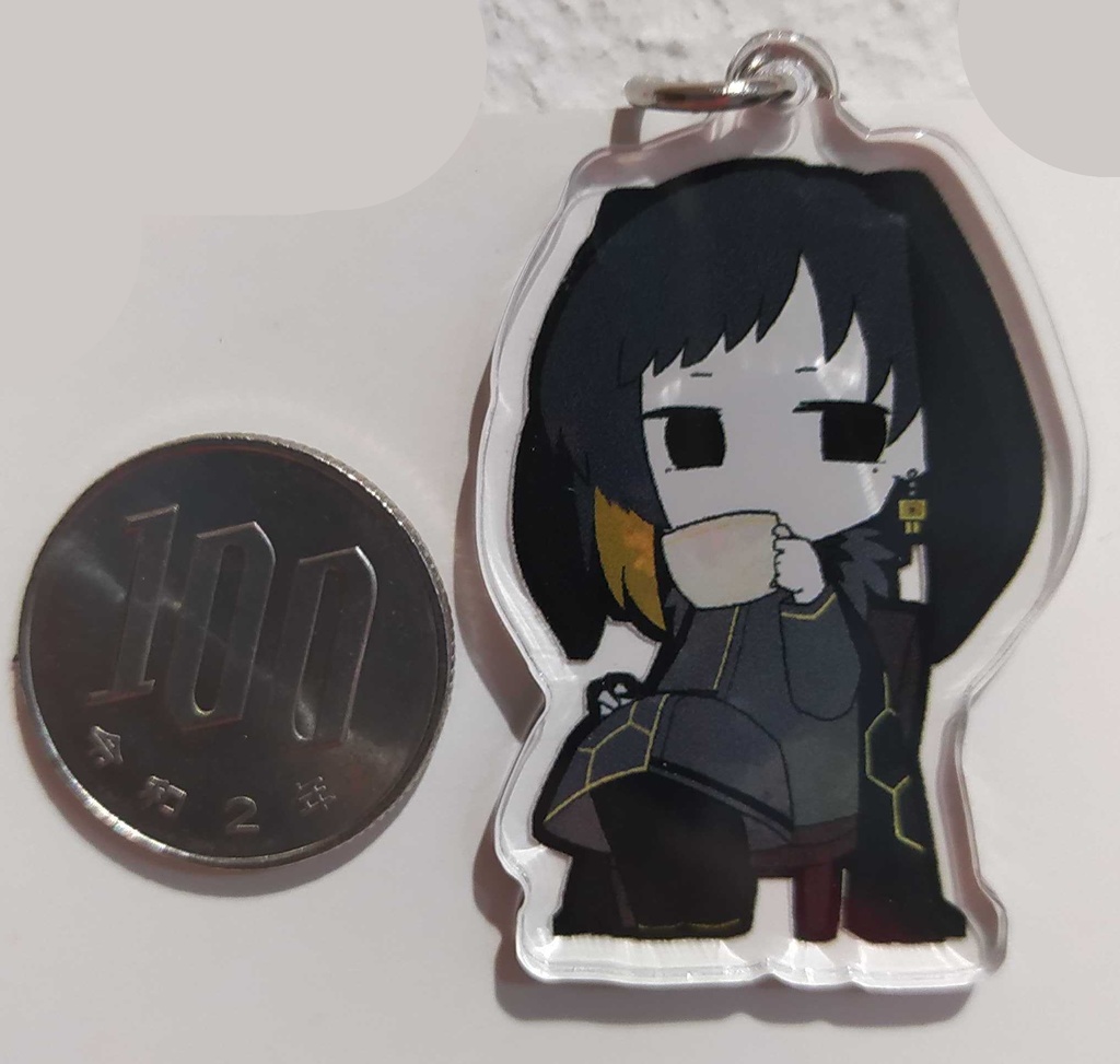 うさ耳LCビナー アクリルキーホルダー