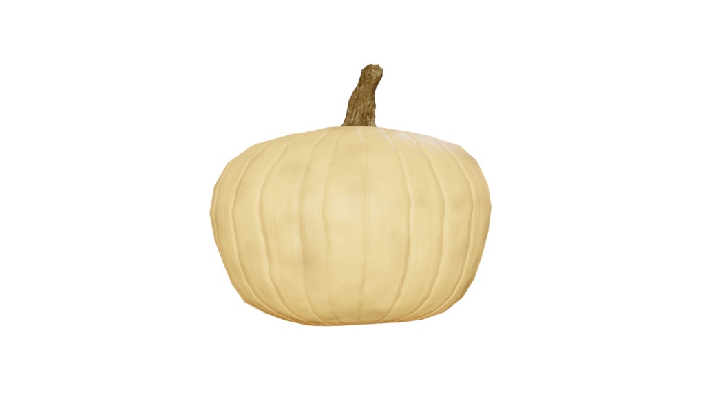 ジャック・オー・ランタン(単体) 3Dモデル