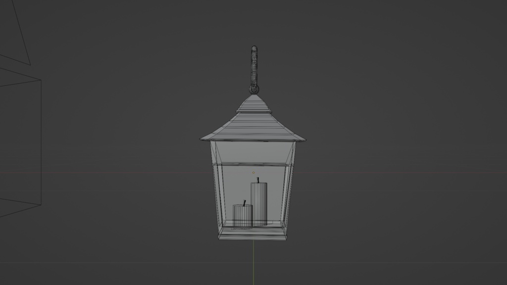 ランタン 3Dモデル