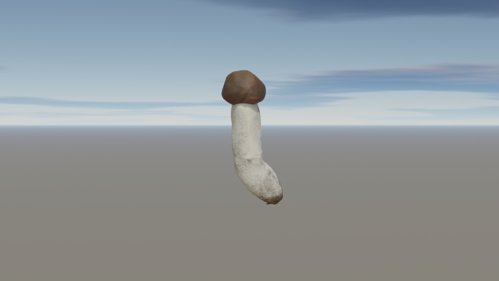 きのこ 【8種】3Dモデル