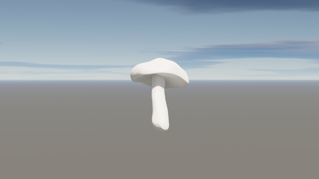 きのこ 【8種】3Dモデル