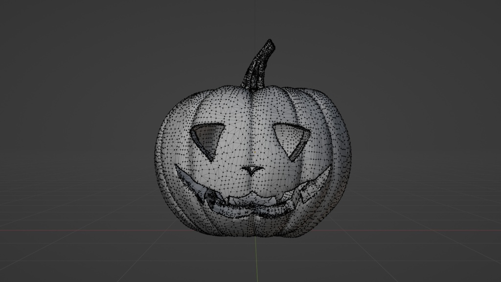 ジャック・オー・ランタン【ハイポリ同梱】 3Dモデル