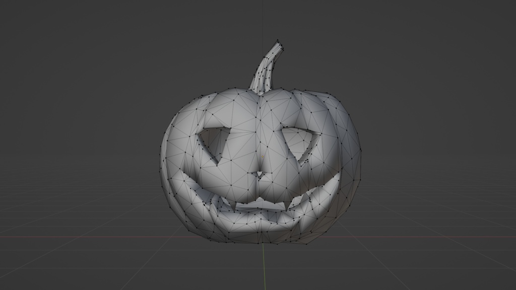 ジャック・オー・ランタン【ハイポリ同梱】 3Dモデル