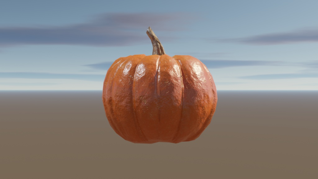 ジャック・オー・ランタン【ハイポリ同梱】 3Dモデル