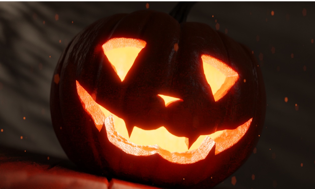 ジャック・オー・ランタン【ハイポリ同梱】 3Dモデル