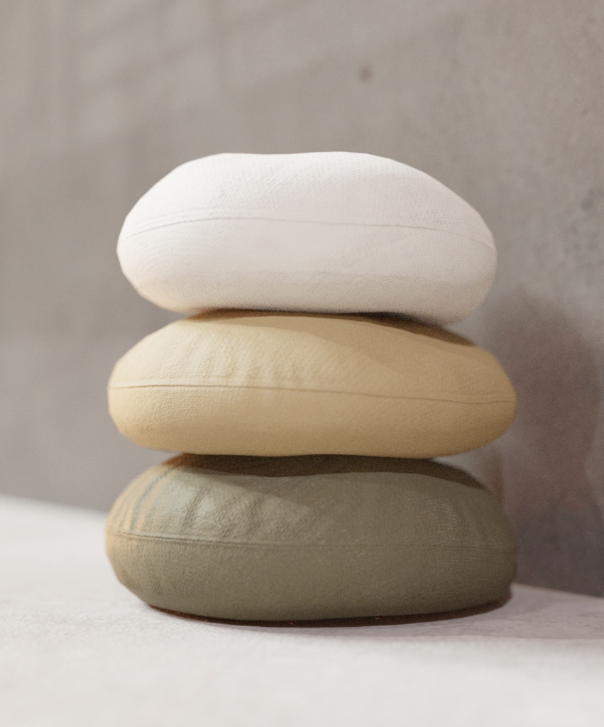 クッション セット/Cushion set 3Dモデル