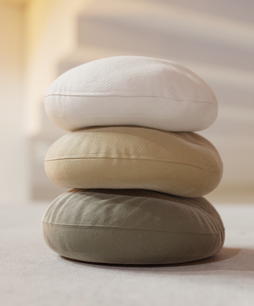 クッション セット/Cushion set 3Dモデル