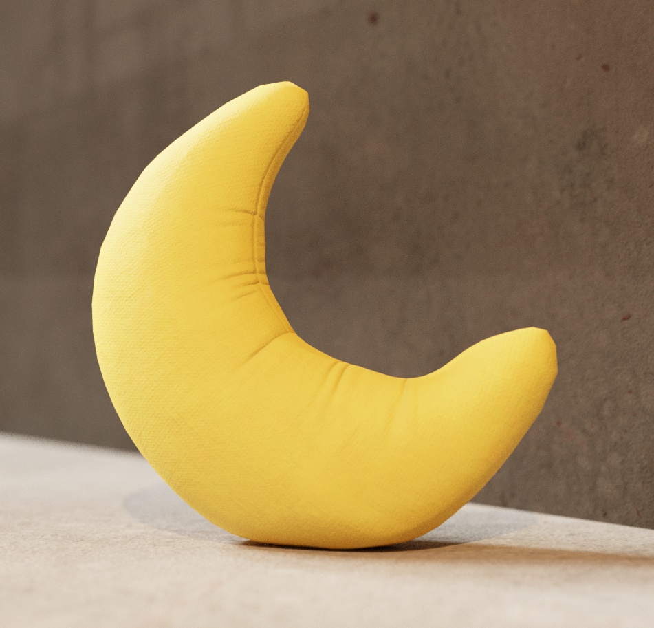 クッション セット/Cushion set 3Dモデル