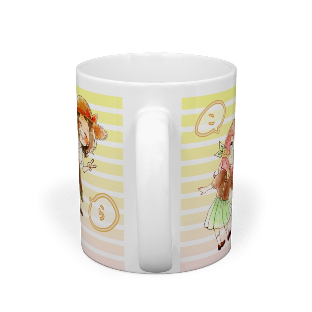 こまのらマグカップ