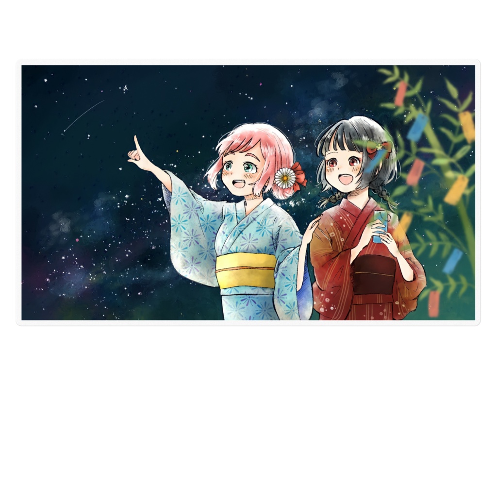 フタリボシステッカー