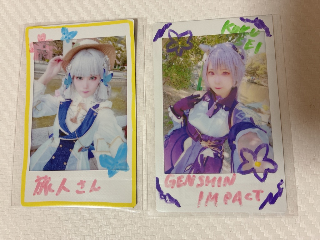 原神　チェキ２枚セット