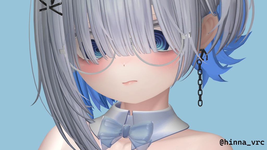 【VRChat想定】錨ピアス-Anchor Earring-