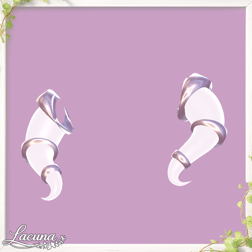 【VRChat向けアクセサリー】Magical Devil - Wing & Horn