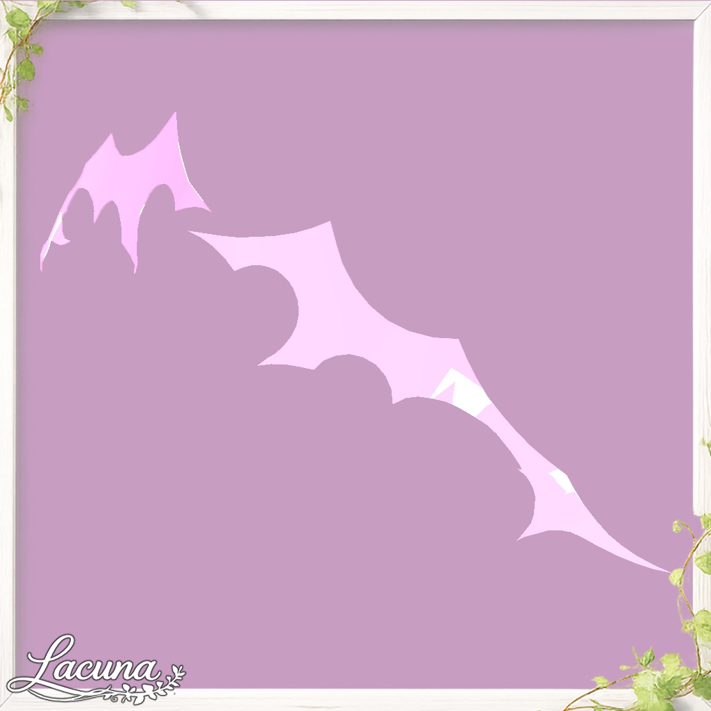 【VRChat向けアクセサリー】Magical Devil - Wing & Horn