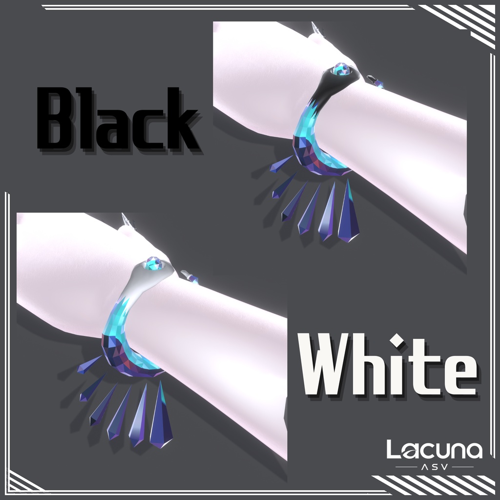 【VRChat向けアクセサリー】Granicle - 宇宙の記録 Accessory Set