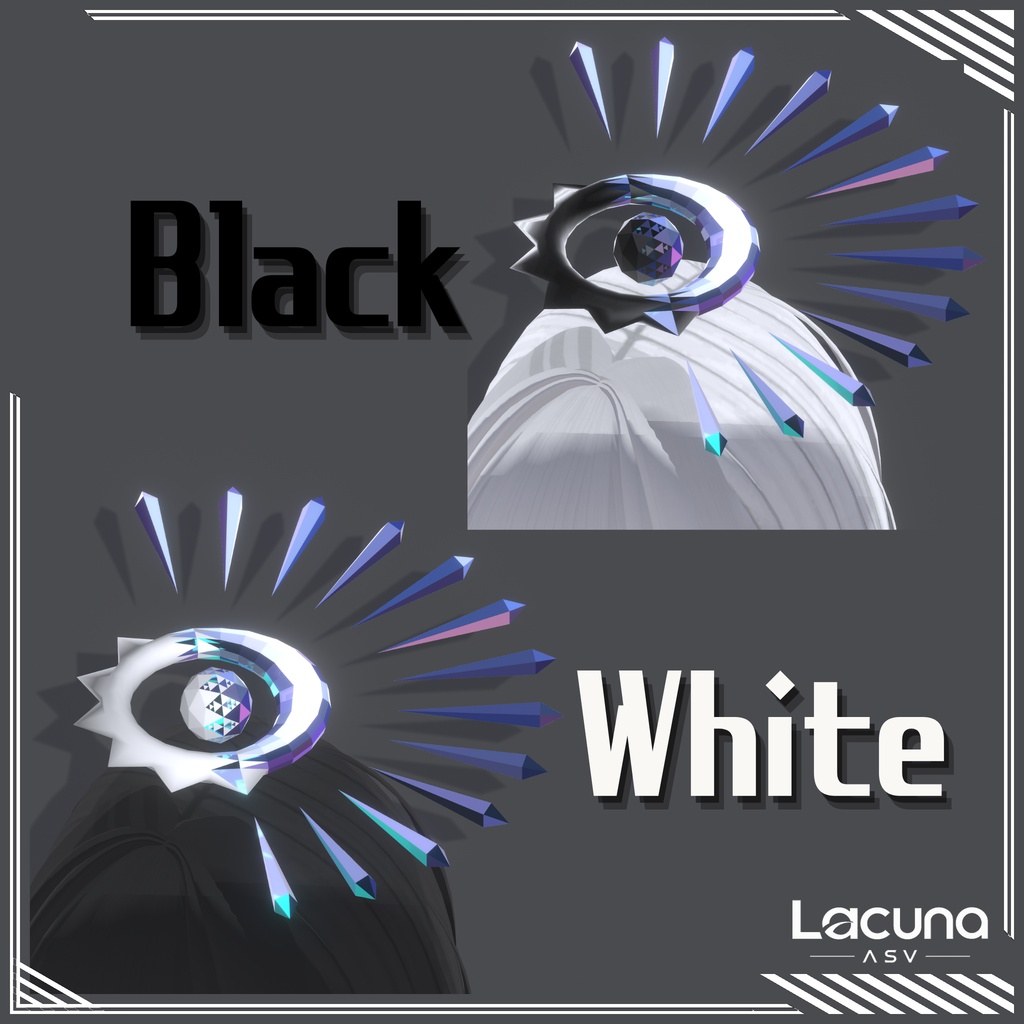 【VRChat向けアクセサリー】Granicle - 宇宙の記録 Accessory Set