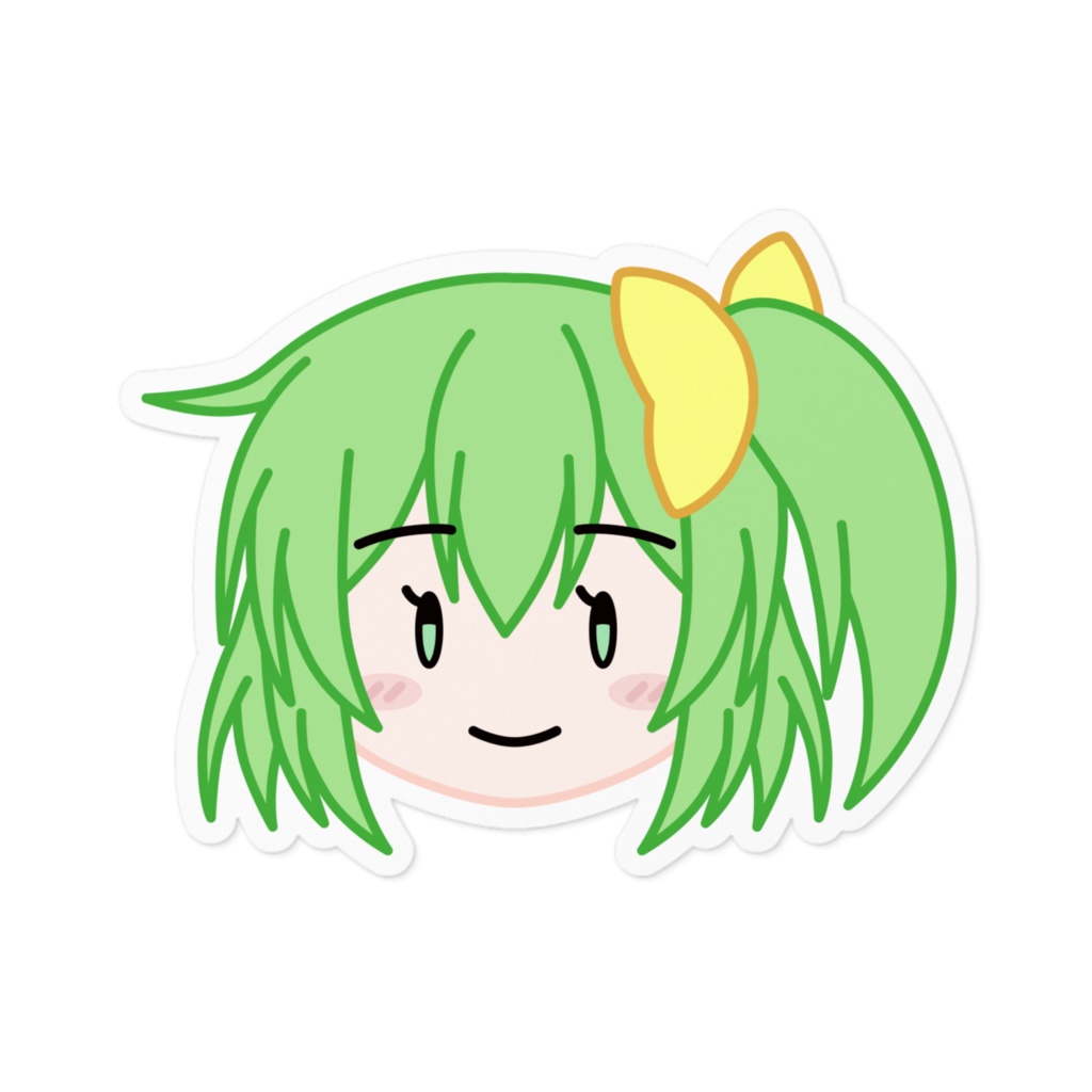 大妖精ちび顔ステッカー 東方project Kisaragi Works Booth