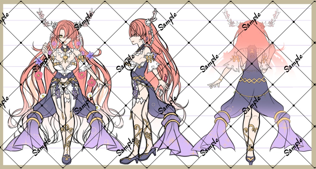 【完売】Vtuber精霊王【Live2Dモデル】