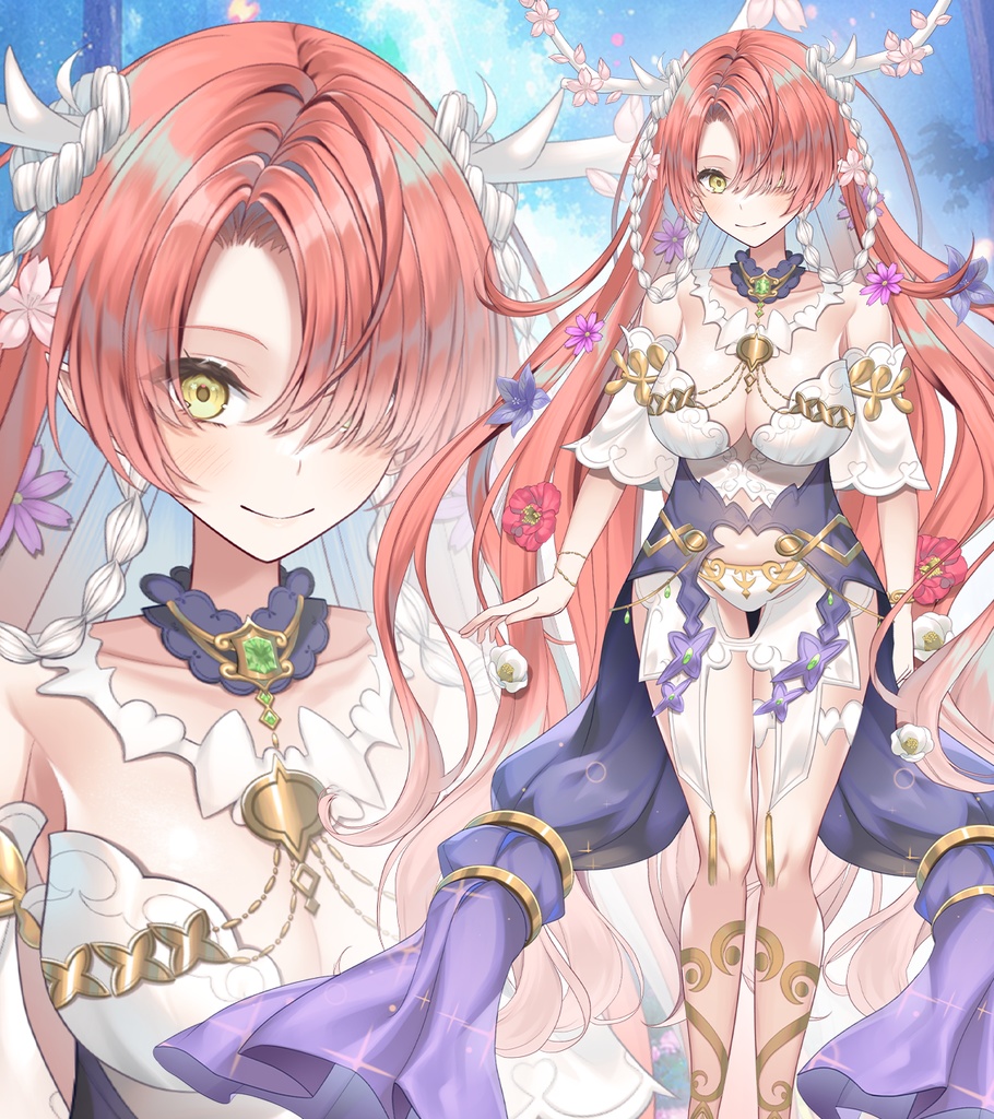 【完売】Vtuber精霊王【Live2Dモデル】