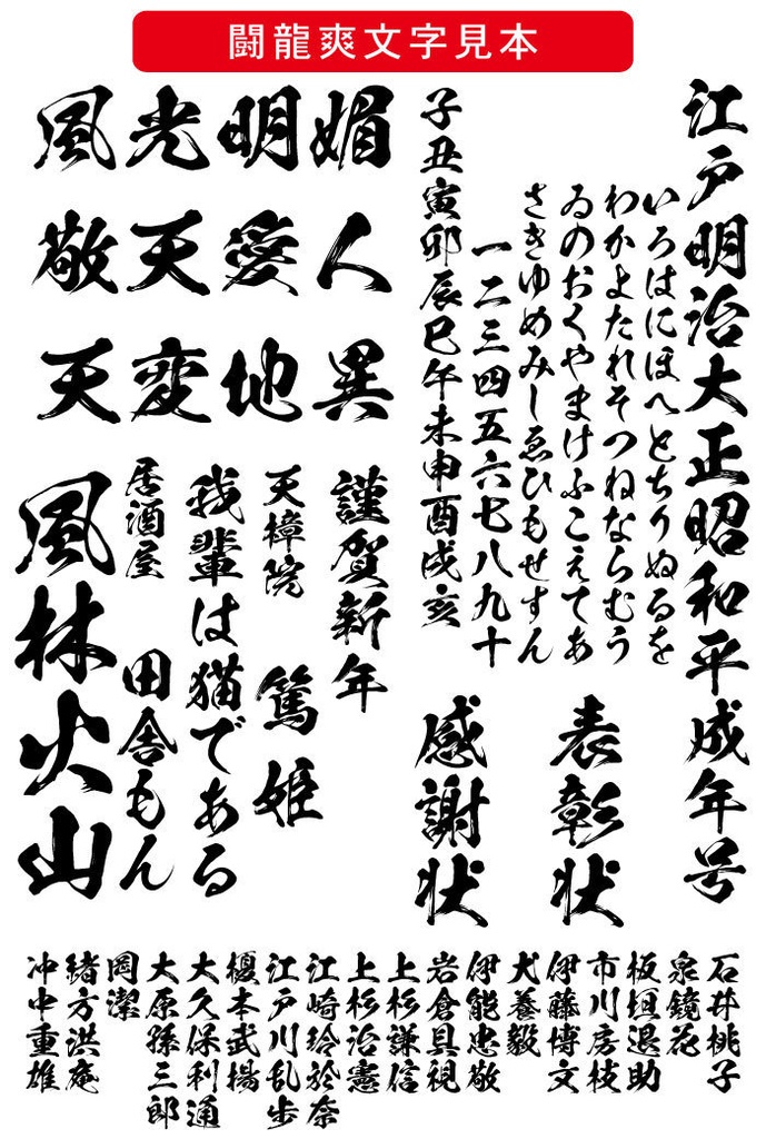 Showa 5‑Font Premium