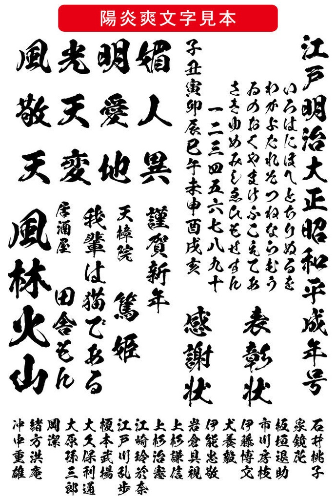 Showa 5‑Font Premium