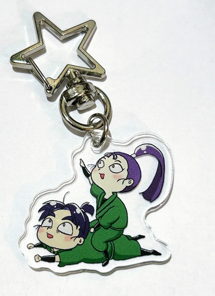 文仙アクリルキーホルダー