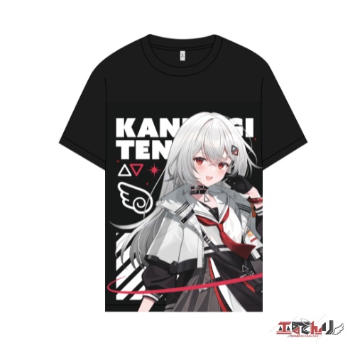 【新作】巫てんりフルグラフィックTシャツ 