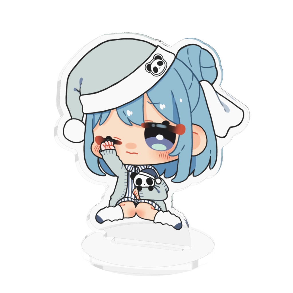 ひゆめれいあ＆デイデイ　ねむねむフィギュア🐼