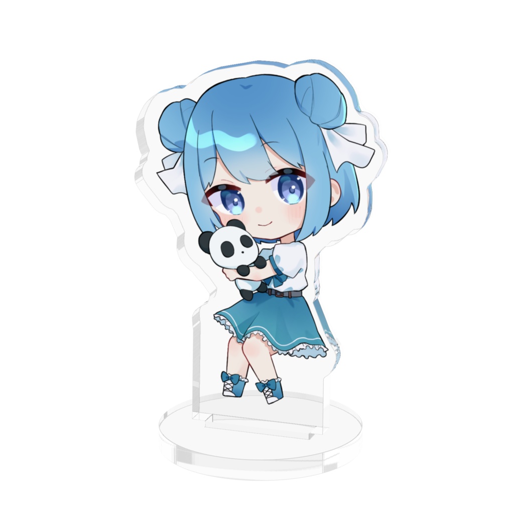 ひゆめれいあ&デイデイ アクリルフィギュア🐼