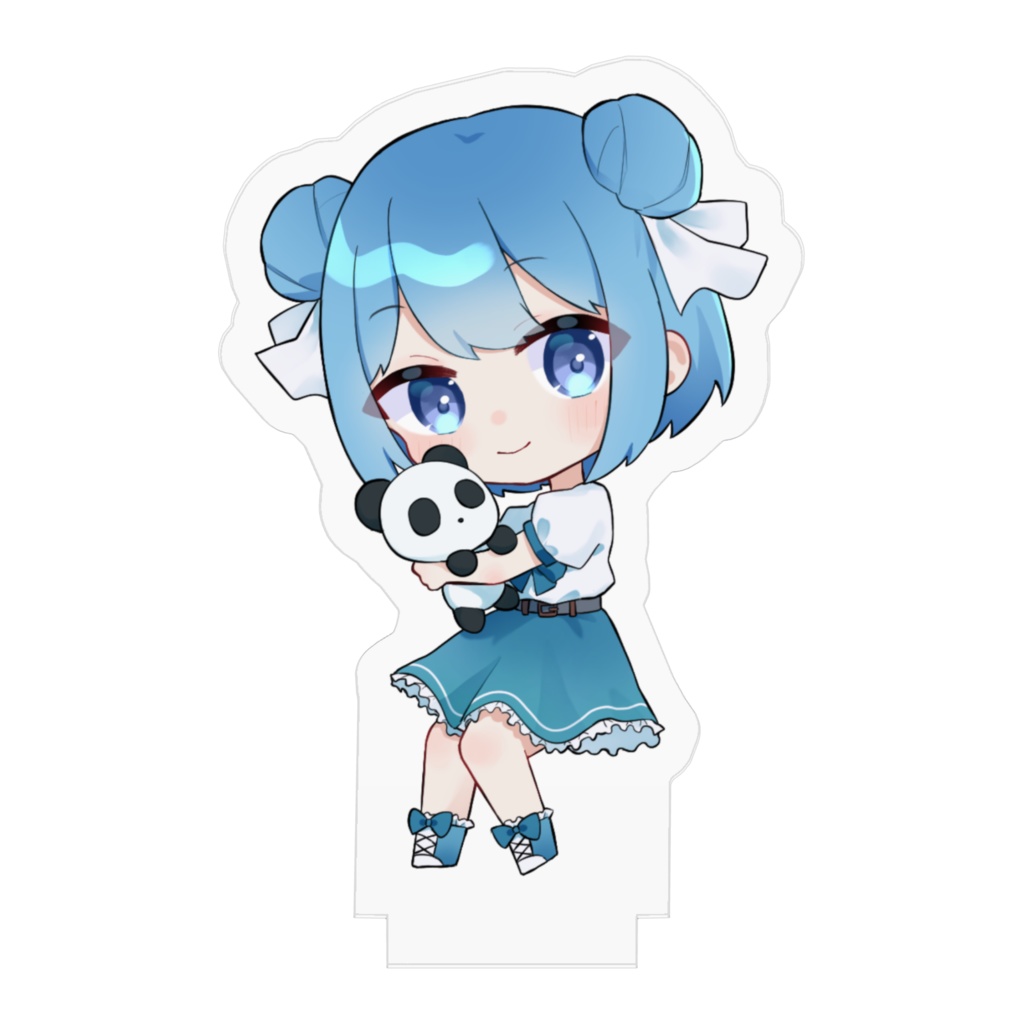 ひゆめれいあ&デイデイ アクリルフィギュア🐼