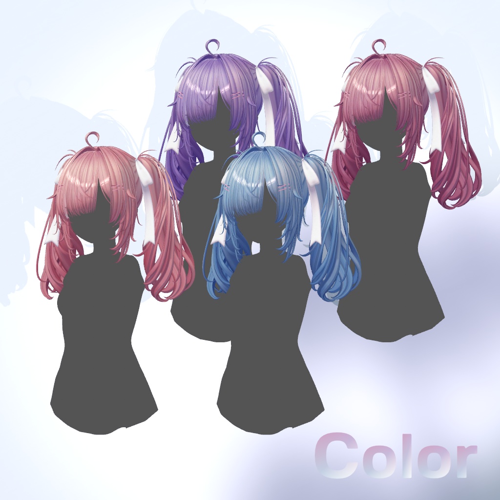 [12 Avatars] Twin Roll Hair 缩略图 9