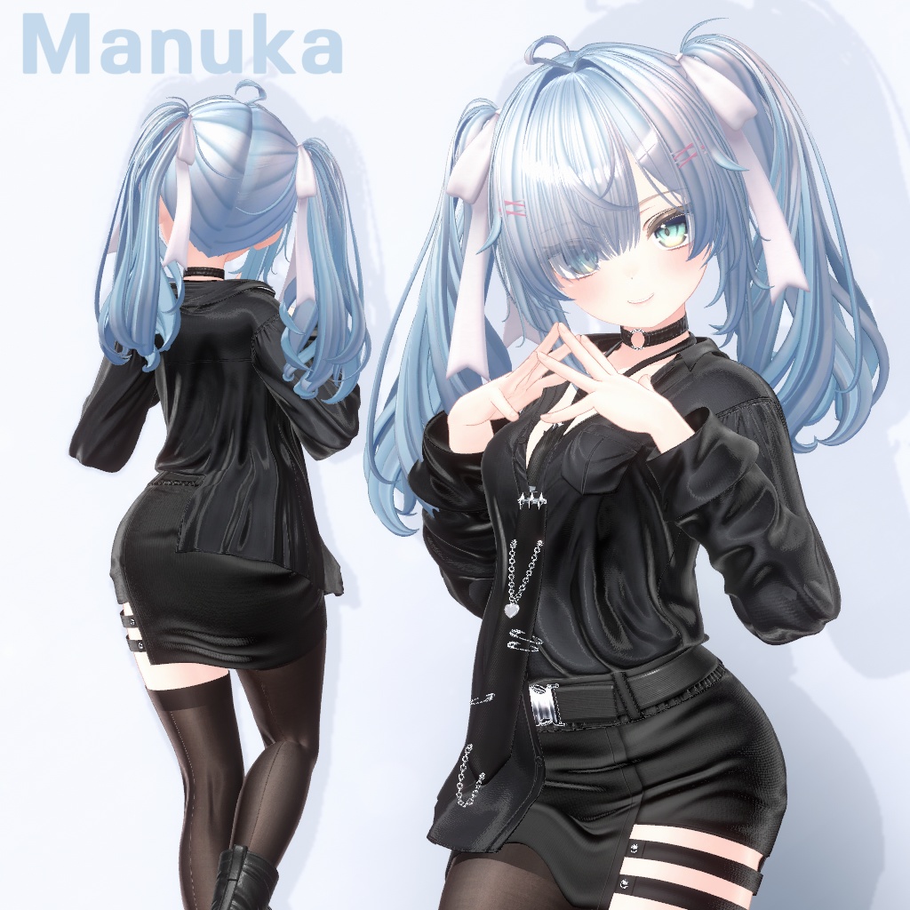 [12 Avatars] Twin Roll Hair 缩略图 4
