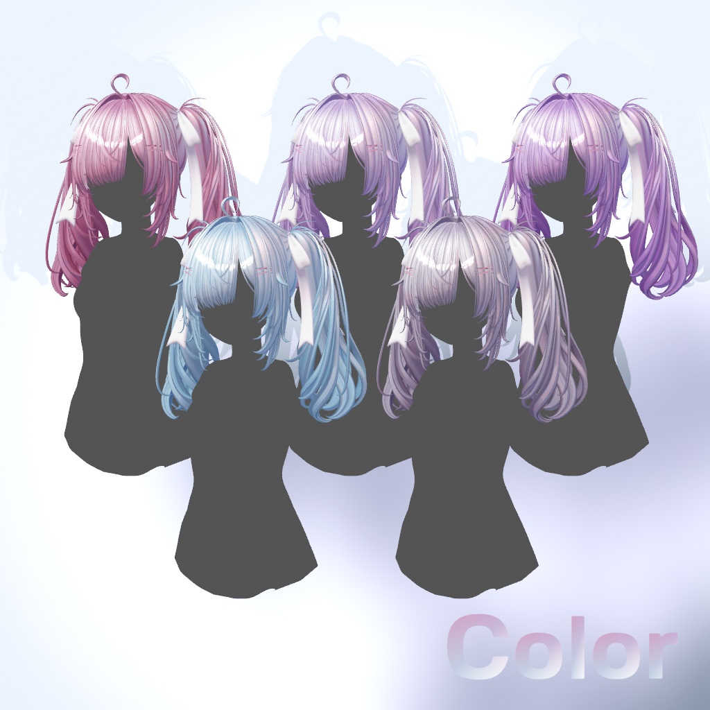 [12 Avatars] Twin Roll Hair 缩略图 8