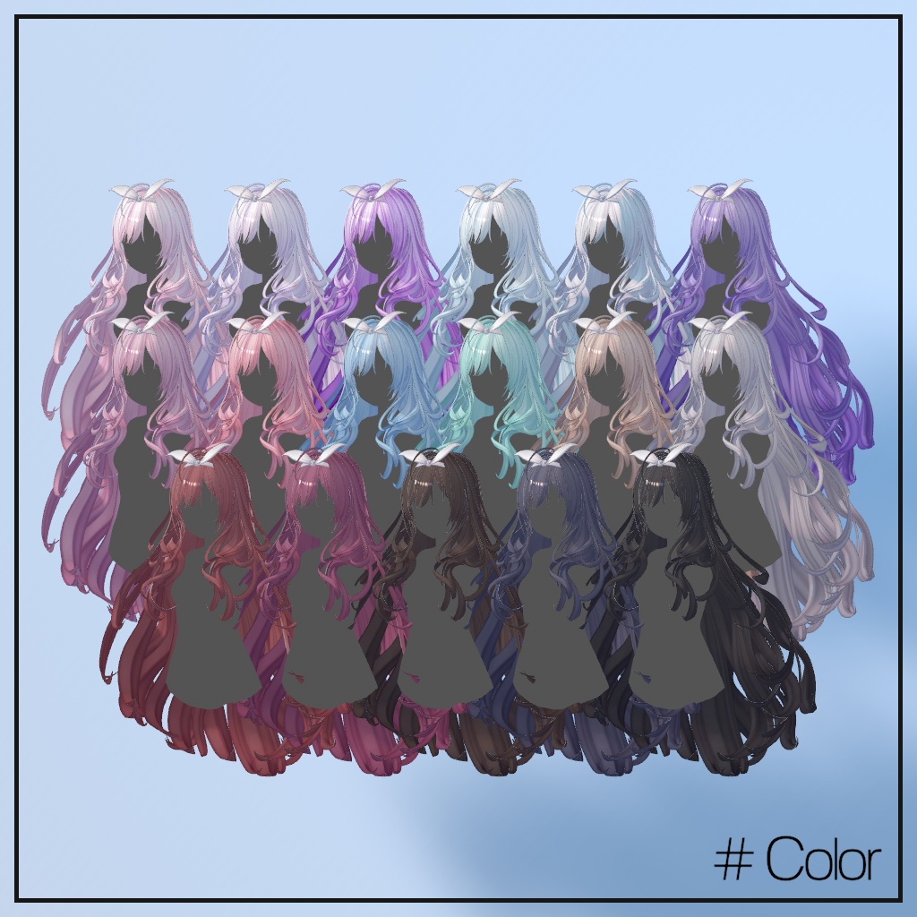 [12 Avatars] Rami Hair 缩略图 9