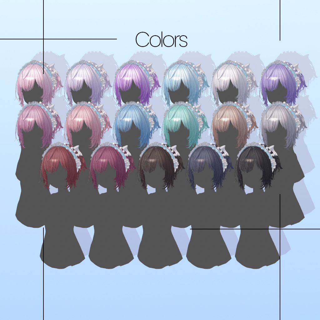 -30%[13 Avatars] Noa Hair 缩略图 8