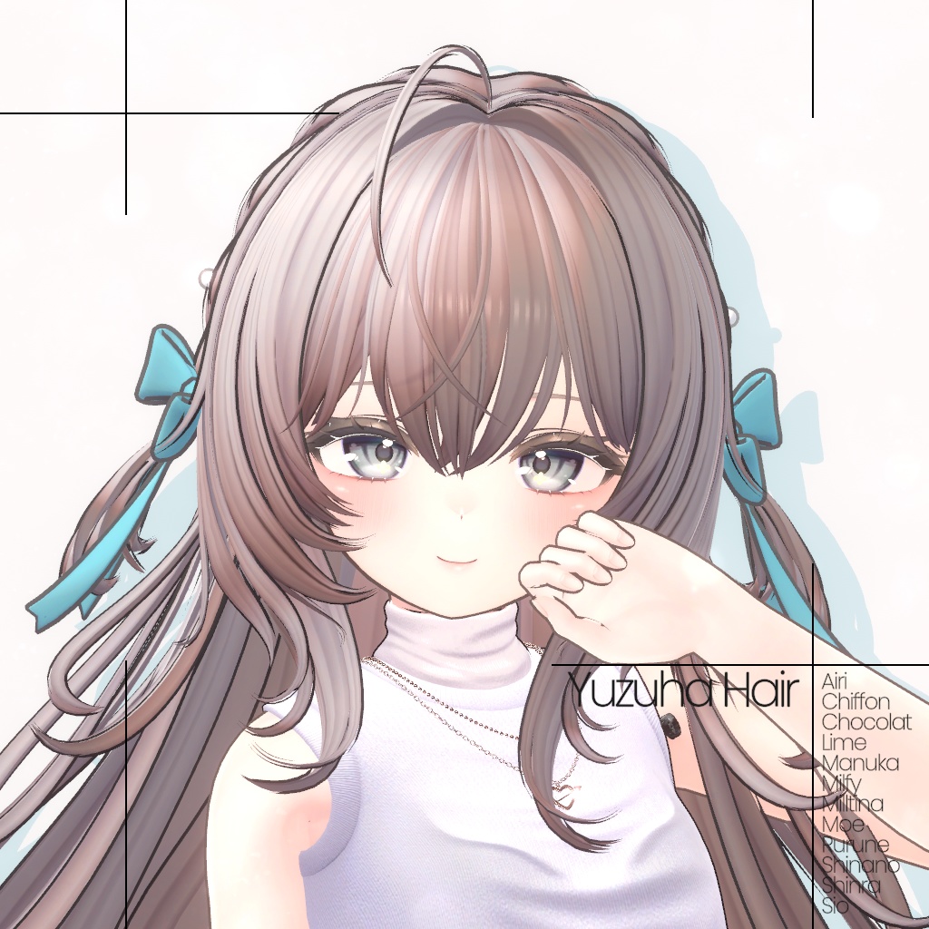 [12 Avatars] Yuzuha Hair 缩略图 7
