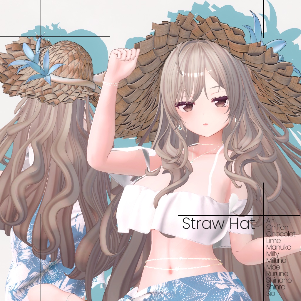 ~5/22 -> 0 円 [12 Avatars] Straw Hat 缩略图 2