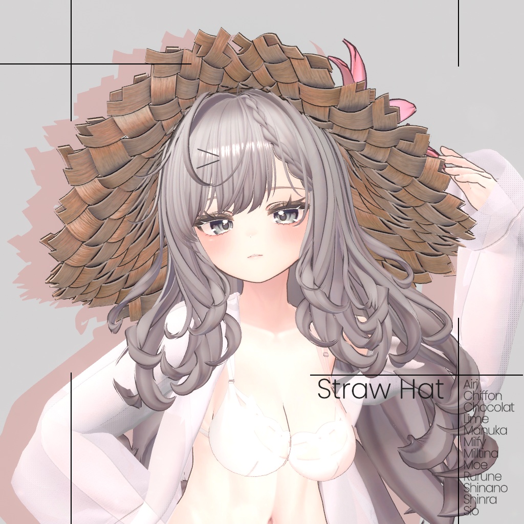 ~5/22 -> 0 円 [12 Avatars] Straw Hat 缩略图 3