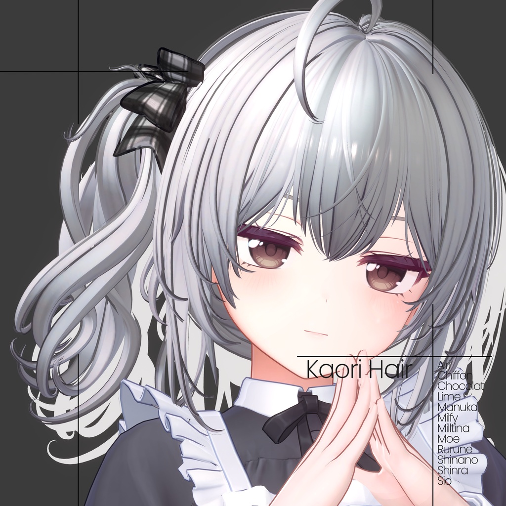 [12 Avatars] Kaori Hair 缩略图 4