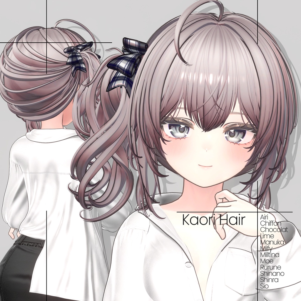 [12 Avatars] Kaori Hair 缩略图 3