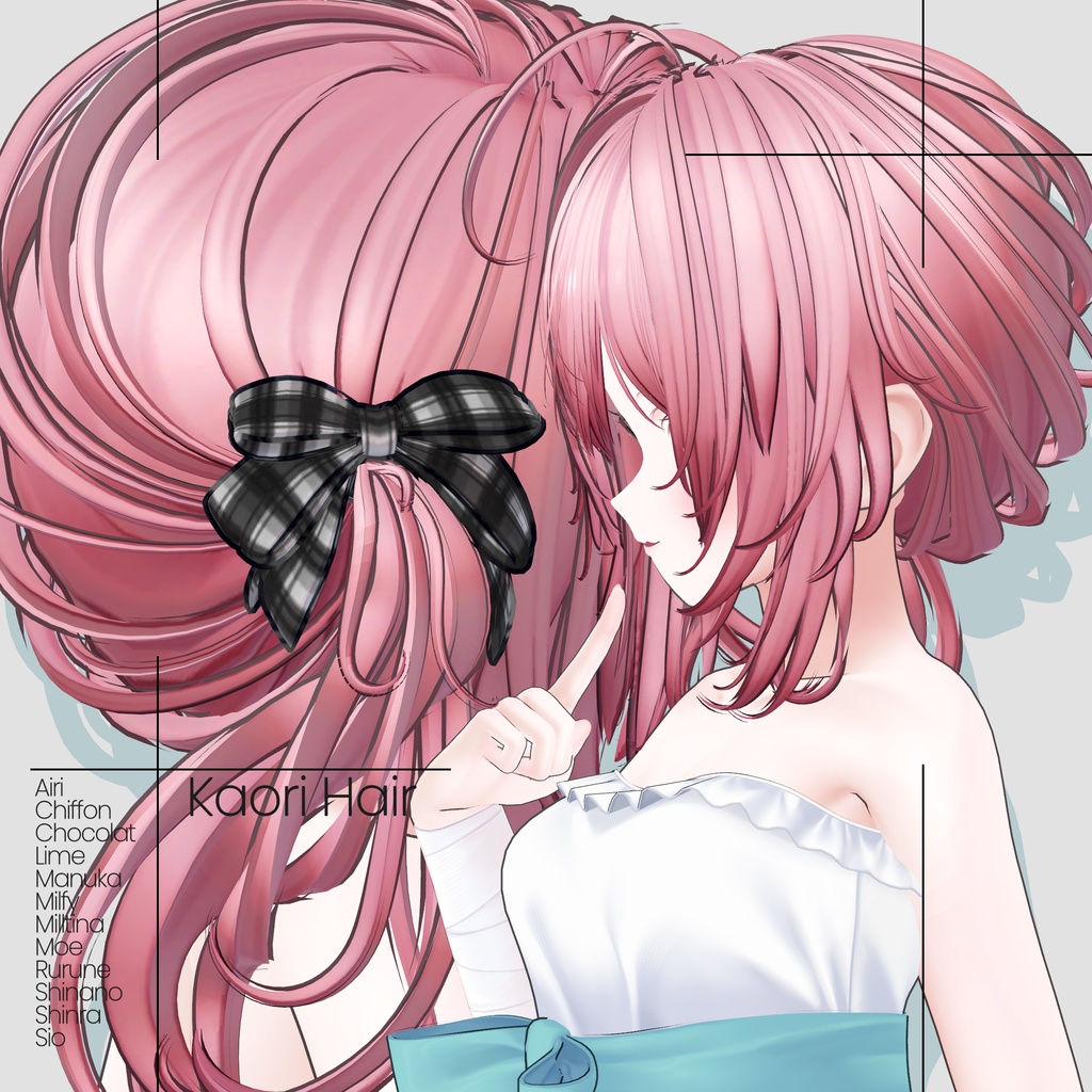 [12 Avatars] Kaori Hair 缩略图 6