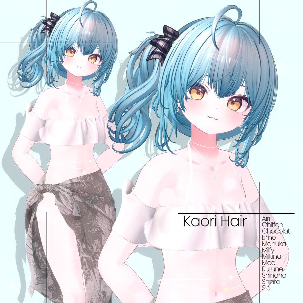 [12 Avatars] Kaori Hair 缩略图 5