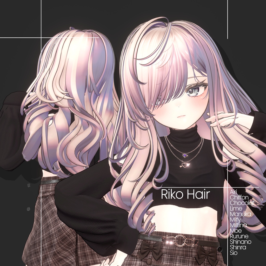 [12 Avatars] Riko Hair
