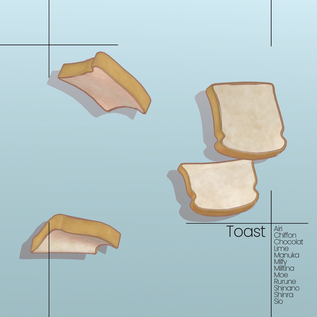 ~6/1 -> 0 円 [12 Avatars] Toast Sandwich 缩略图 4