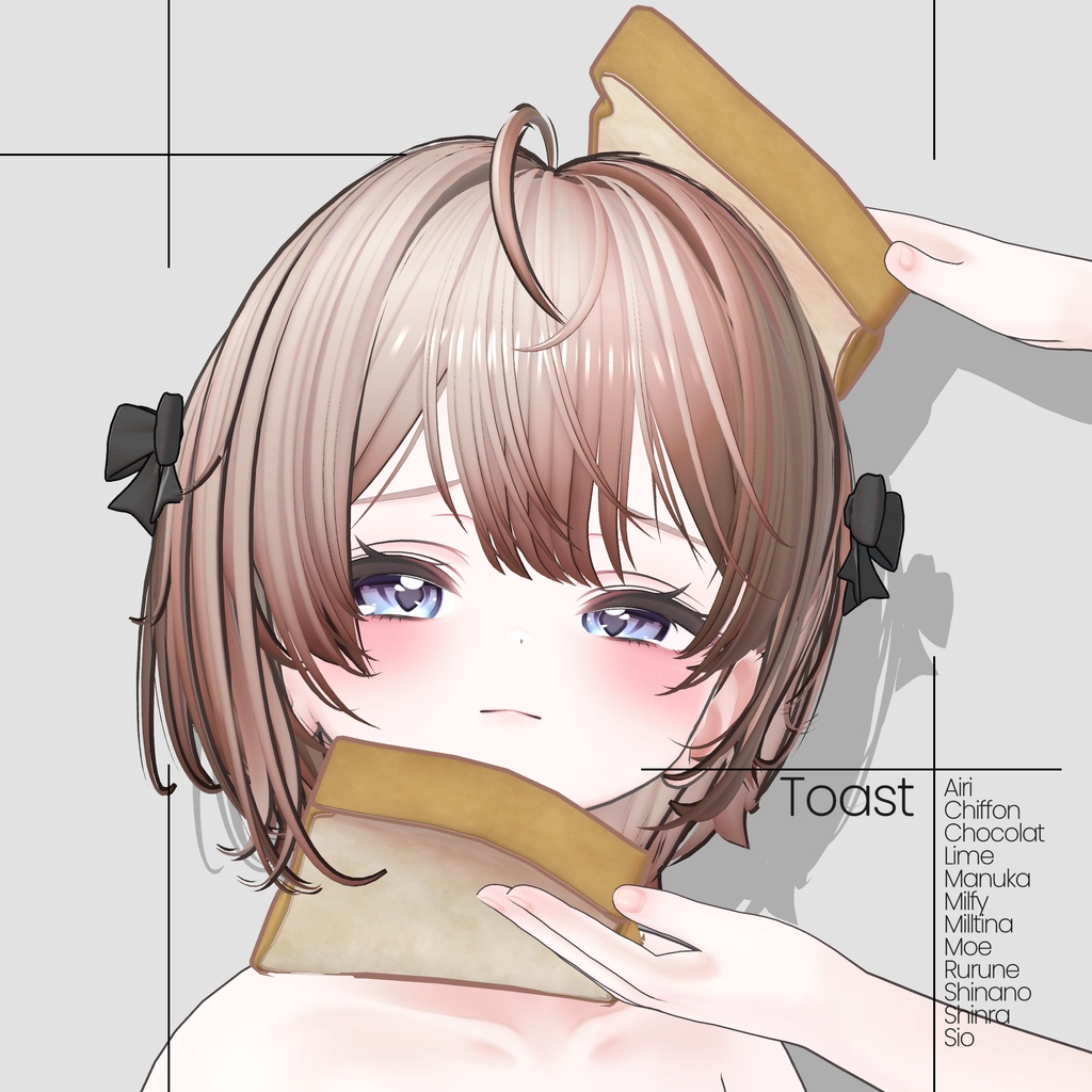 ~6/1 -> 0 円 [12 Avatars] Toast Sandwich
