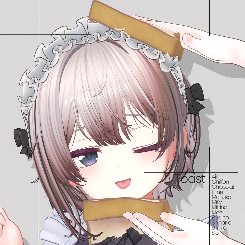 ~6/1 -> 0 円 [12 Avatars] Toast Sandwich 缩略图 2