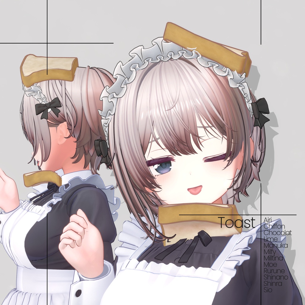 ~6/1 -> 0 円 [12 Avatars] Toast Sandwich 缩略图 3
