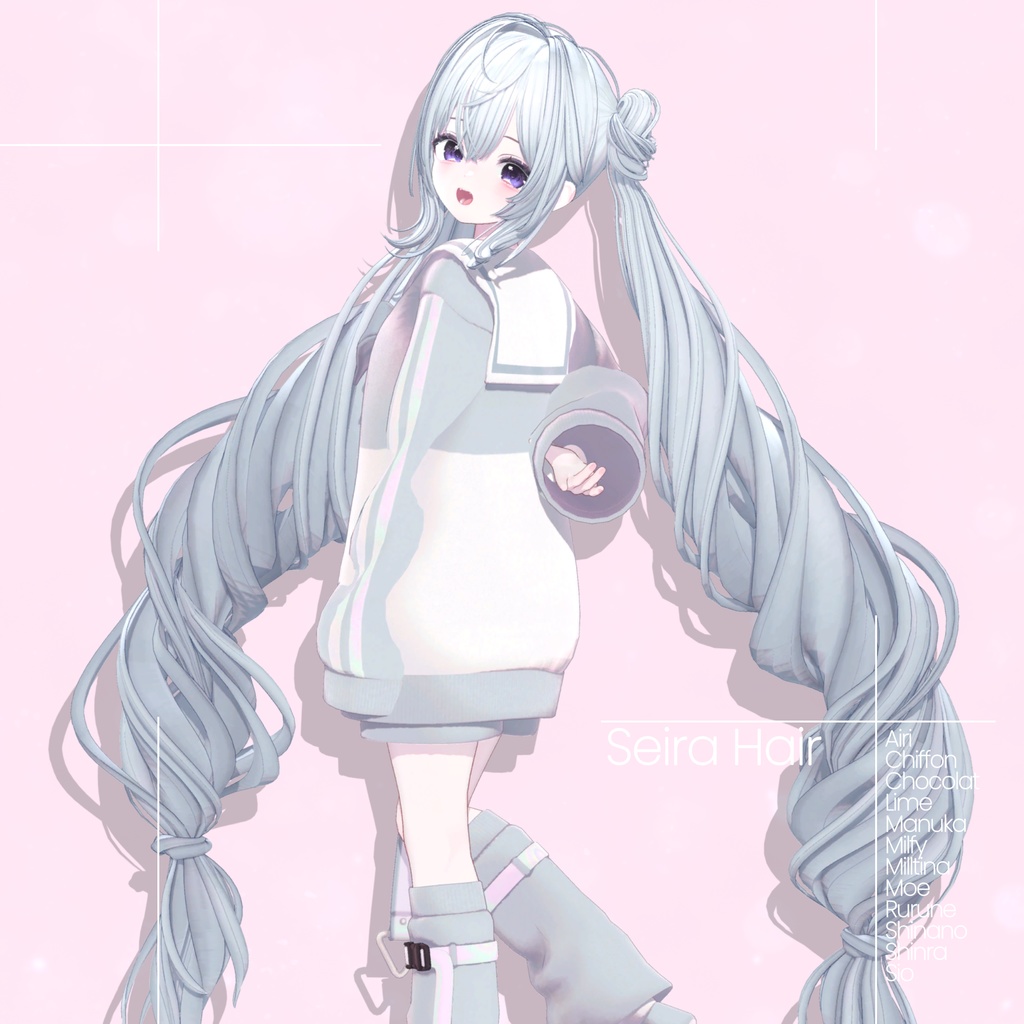 [12 Avatars] Seira Hair 缩略图 9