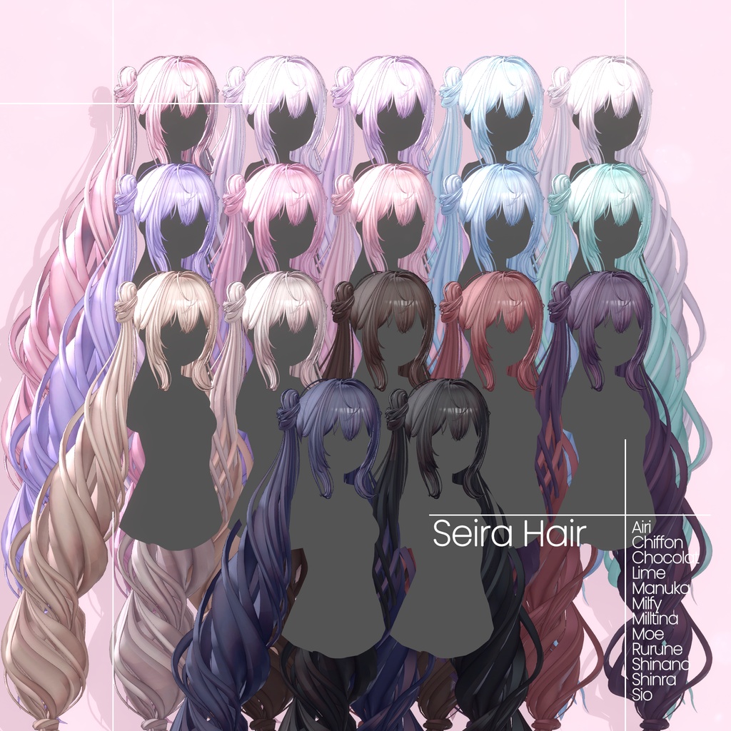 [12 Avatars] Seira Hair 缩略图 10